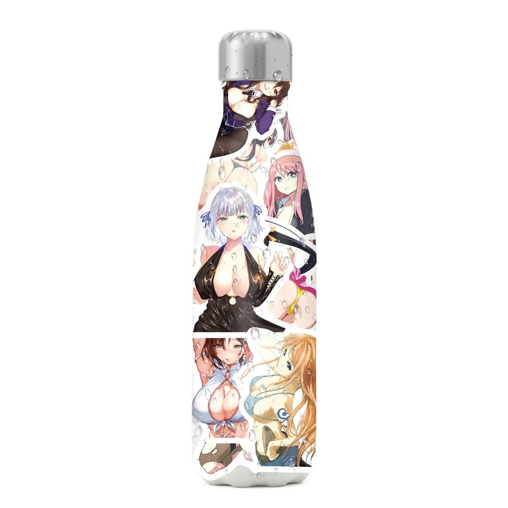 50PCS Anime Two-dimensional Sexy Girl Sticker DIY Laptop Skateboard Mobile Phone Decoration Gift Toy Sticker