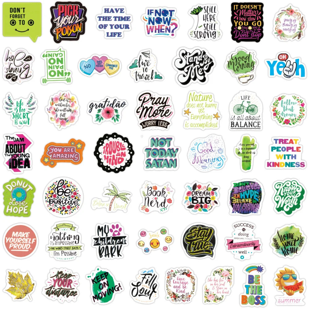 50PCS Color Inspirational Classical Chinese Graffiti Stickers Car Water Cup Refrigerator Waterproof Stickers 50PCS Color Inspirational Classical Chinese Graffiti Stickers Car Water Cup Refrigerator Waterproof Stickers