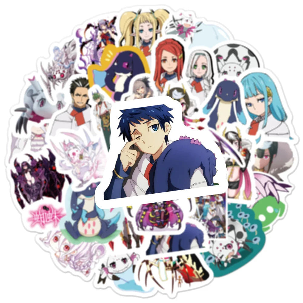50PCS Cartoon Anime Graffiti Gift Toy Skateboard Cup DIY Suitcase Notebook Guitar Regeneration Spider Sticker