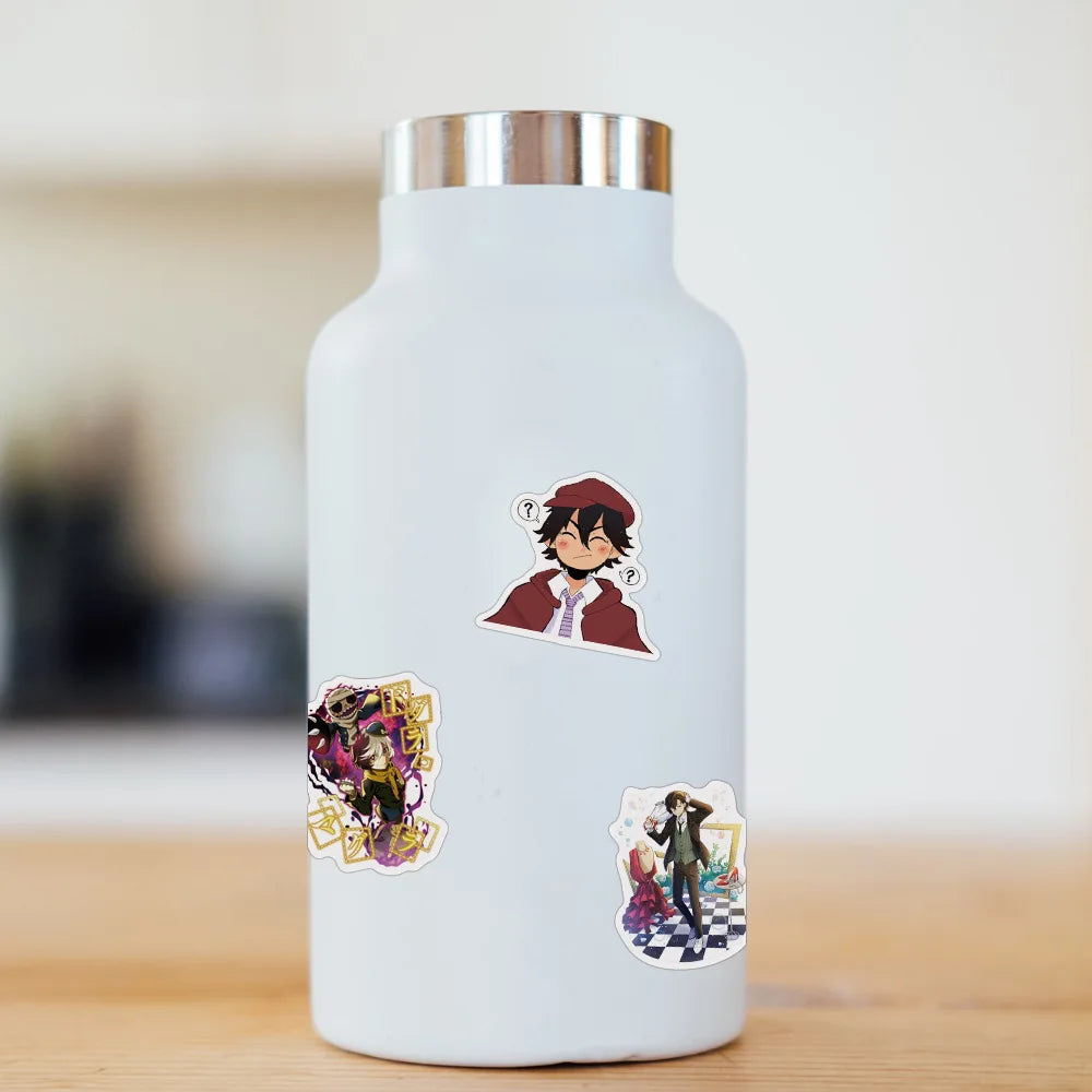 50PCS Zhang Cartoon Day Man Day Man Wen Hao Stray Dog Sticker Graffiti Decoration Anti-luggage Sticker