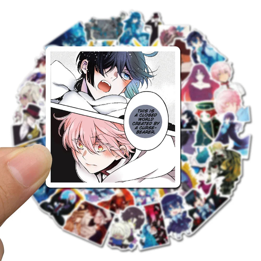 50PCS Cartoon Anime Vanitas's Notes Stickers Graffiti Luggage Car Toys Handbook Gift Sticker