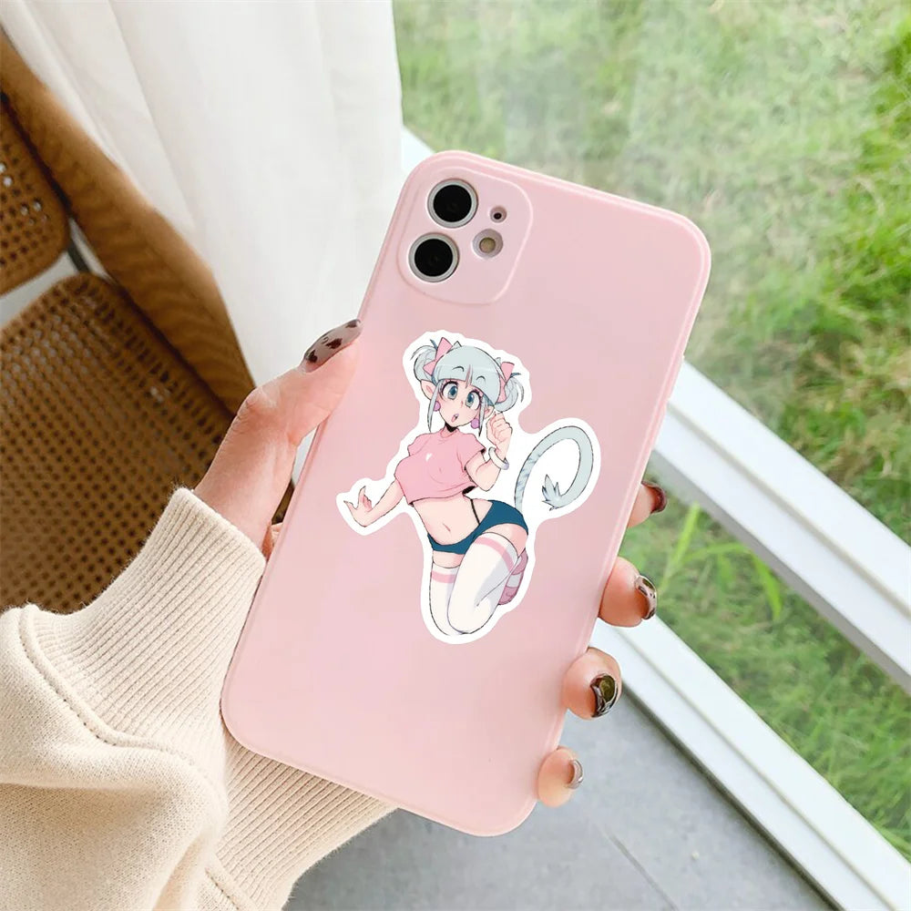 50PCS Sexy Beauty Temptation Welfare Graffiti Stickers Luggage Bicycle Skateboard Guitar Laptop Cute Stickers