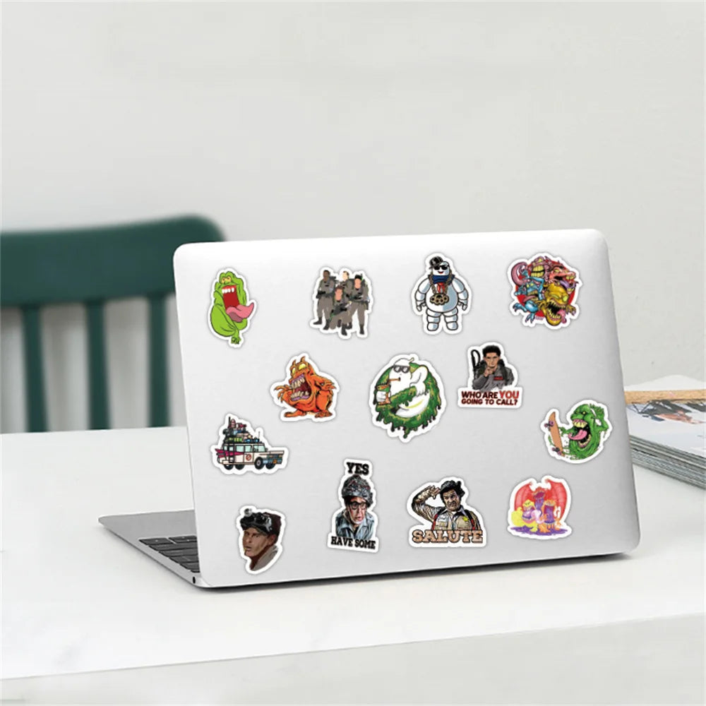 50PCS American Drama GhostbusterS Graffiti Stickers Water Cup Guitar Diary Laptop Skateboard Cool Stickers