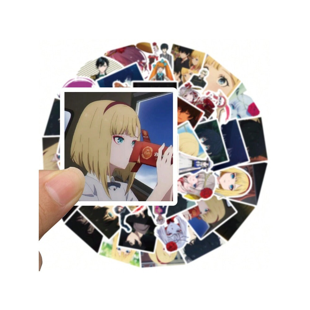 50PCS Anime Takt Op.Destiny Doodle Stickers Exquisite, Fashionable, Creative DIY Decorative Decals Suitable for Suitcases, Skateboards, Notebooks, Water Bottles, and Stationery Cases
