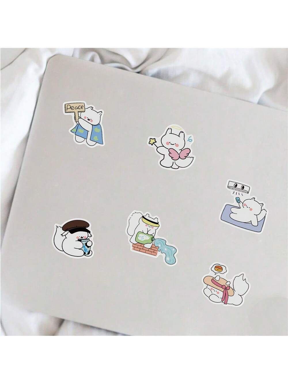 50PCS Cartoon Cute Squirrel Baby Graffiti Stickers Personalised Fashion Creative DIY Beautifully Decorated Decals Toys Luggage Laptop IPad Skateboard Diary Car Popular Stickers