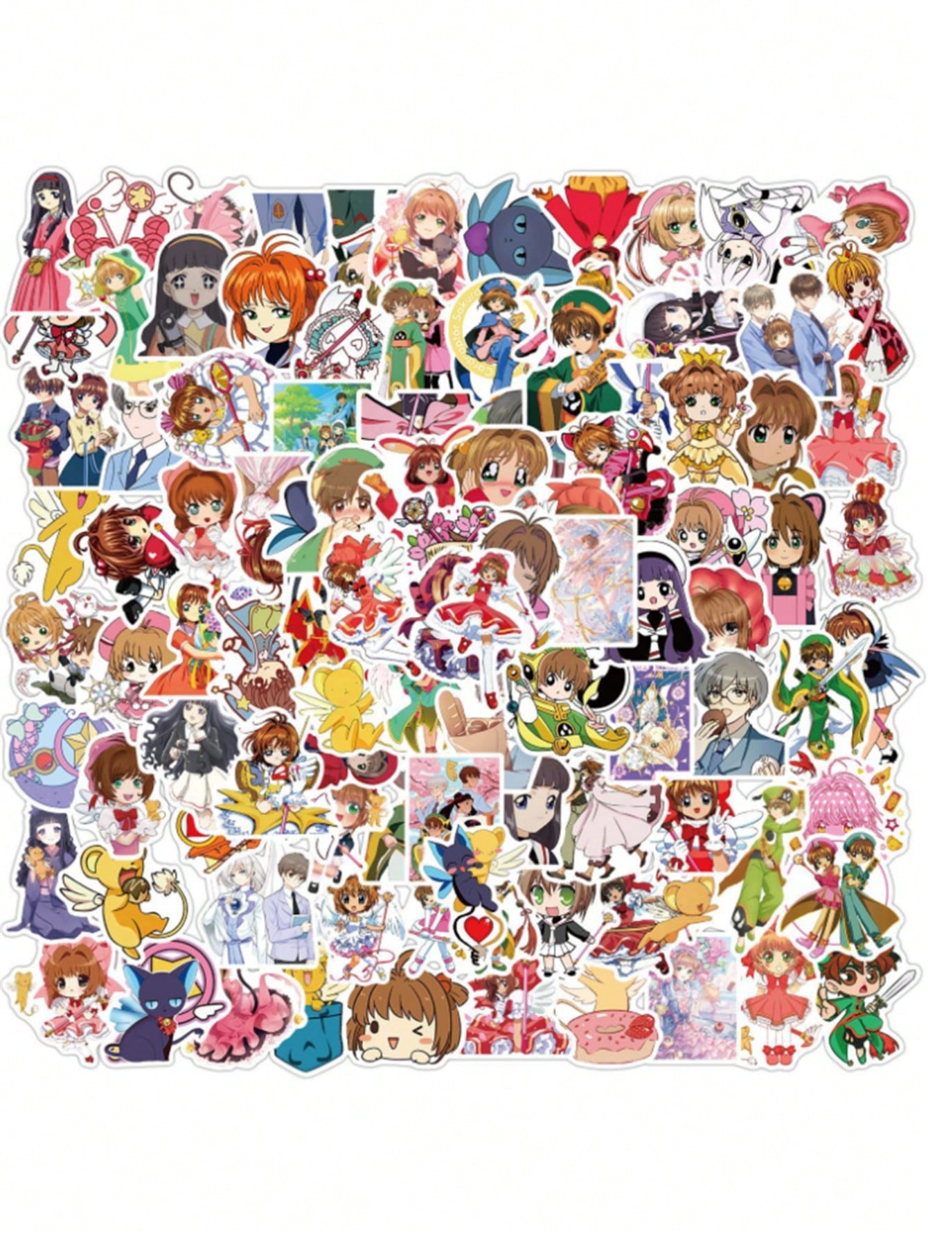 50PCS Art Illustration Popular Creative Cartoon Cute Cute Original Food Diary Bear Series Decorative Style Graffiti Stickers Personalised Fashion Creative Trend DIY Exquisite Decorative Decals Suitable for Cups, Helmets, Skateboards Popular Stickers Toys