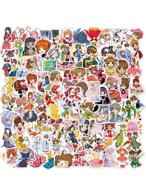 50PCS Art Illustration Popular Creative Cartoon Cute Cute Original Food Diary Bear Series Decorative Style Graffiti Stickers Personalised Fashion Creative Trend DIY Exquisite Decorative Decals Suitable for Cups, Helmets, Skateboards Popular Stickers Toys
