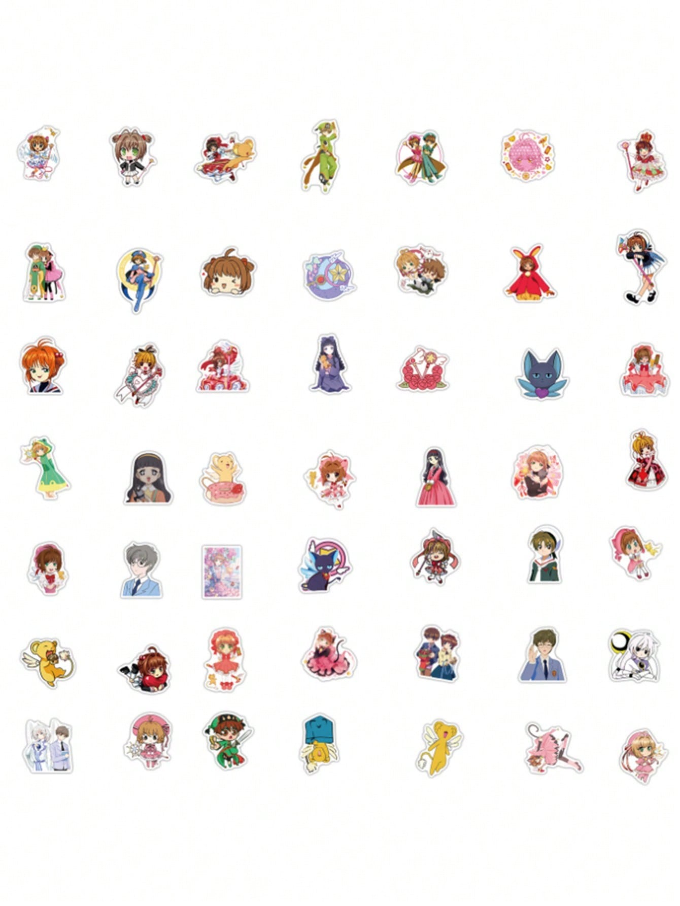 50PCS Art Illustration Popular Creative Cartoon Cute Cute Original Food Diary Bear Series Decorative Style Graffiti Stickers Personalised Fashion Creative Trend DIY Exquisite Decorative Decals Suitable for Cups, Helmets, Skateboards Popular Stickers Toys