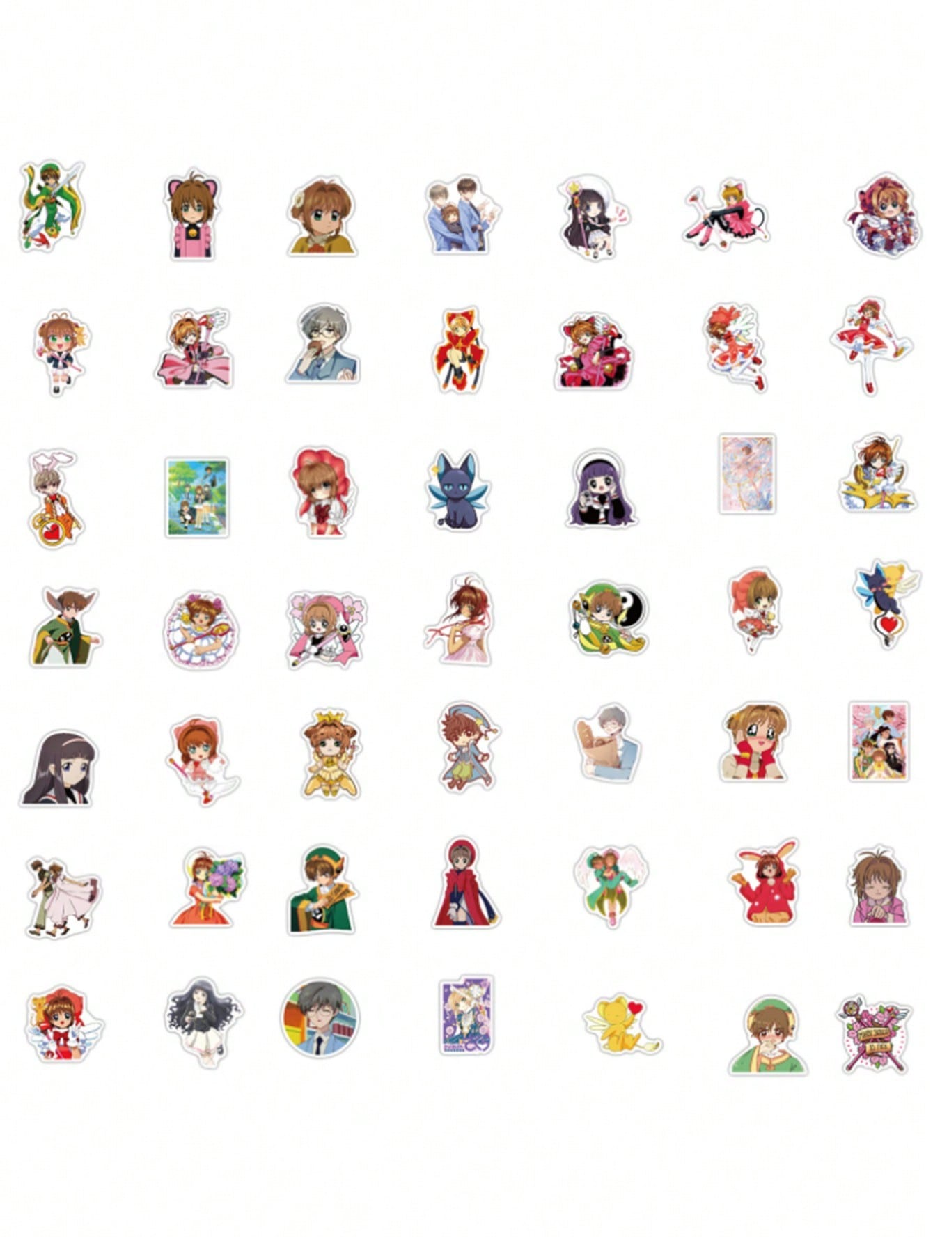 50PCS Art Illustration Popular Creative Cartoon Cute Cute Original Food Diary Bear Series Decorative Style Graffiti Stickers Personalised Fashion Creative Trend DIY Exquisite Decorative Decals Suitable for Cups, Helmets, Skateboards Popular Stickers Toys