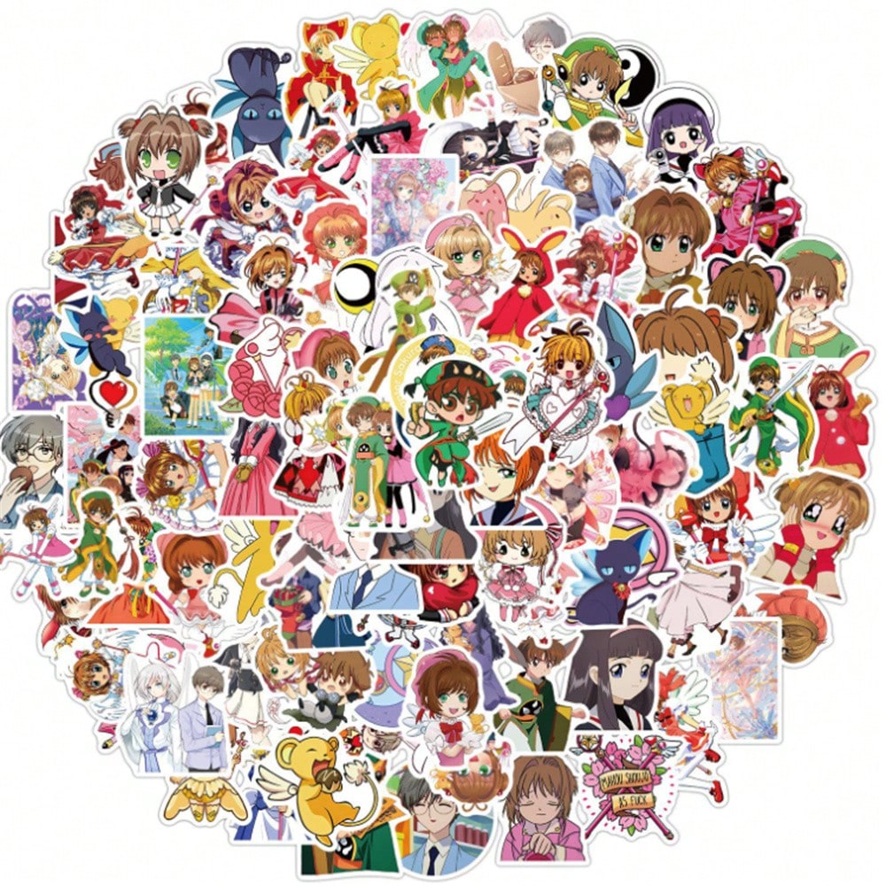 50PCS Art Illustration Popular Creative Cartoon Cute Cute Original Food Diary Bear Series Decorative Style Graffiti Stickers Personalised Fashion Creative Trend DIY Exquisite Decorative Decals Suitable for Cups, Helmets, Skateboards Popular Stickers Toys