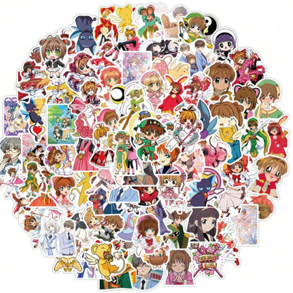 50PCS Art Illustration Popular Creative Cartoon Cute Cute Original Food Diary Bear Series Decorative Style Graffiti Stickers Personalised Fashion Creative Trend DIY Exquisite Decorative Decals Suitable for Cups, Helmets, Skateboards Popular Stickers Toys