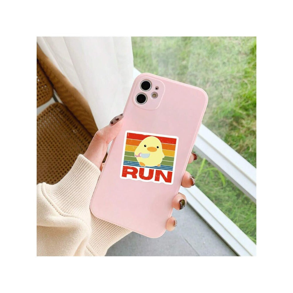 50PCS TV Parody Sticker Series: Stylish Creative DIY Decals for Suitcases, Laptops, Stationery Boxes, and Desktops
