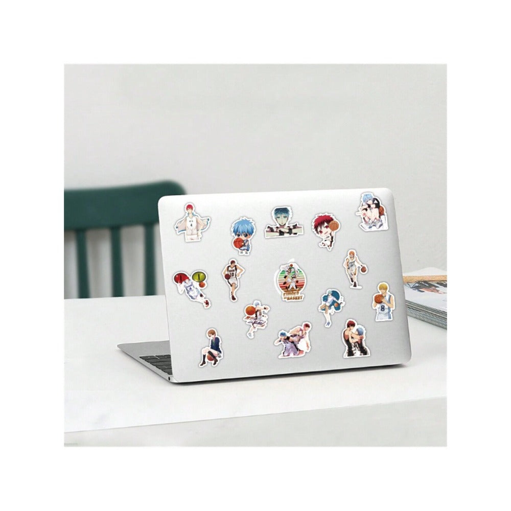 50PCS Japanese Classic Anime Kuroko Basketball Doodle Stickers Exquisite, Stylish, Creative Journal Decor Decals Suitable for Suitcases, Laptops, Diaries, Skateboards, and Stationery Cases