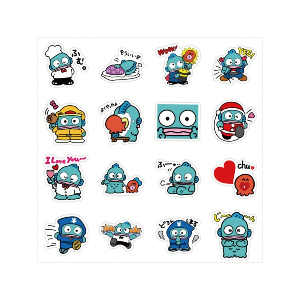 50PCS Cartoon Cute Clownfish Doodle Stickers Exquisite, Fashionable & Creative DIY Journal Decorations Suitable for Cups, Helmets, Skateboards, Stationery Boxes & Desktops