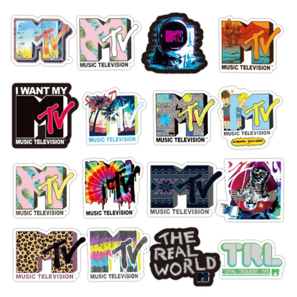 50PCS Classic Streetwear Brand Logo Graffiti Stickers Perfect for Decorating Bags, Laptops, Water Bottles, Skateboards, Helmets, Stationery Boxes, and Desktops