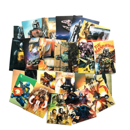 50PCS Classic Movie Cartoon Doodle Stickers Exquisite, Stylish, Creative DIY Decorations Perfect for Notebooks, Cups, Helmets, Skateboards, and Stationery Cases