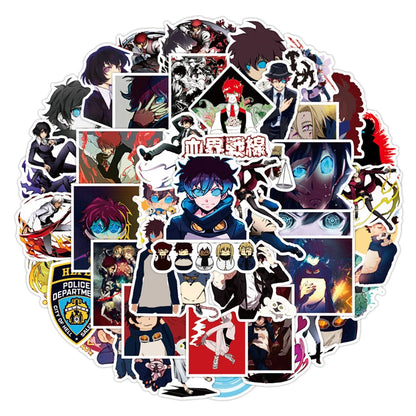 50PCS Cartoon Animation Blood World Battlefront Graffiti Stickers Luggage Laptop Motorcycle Stickers