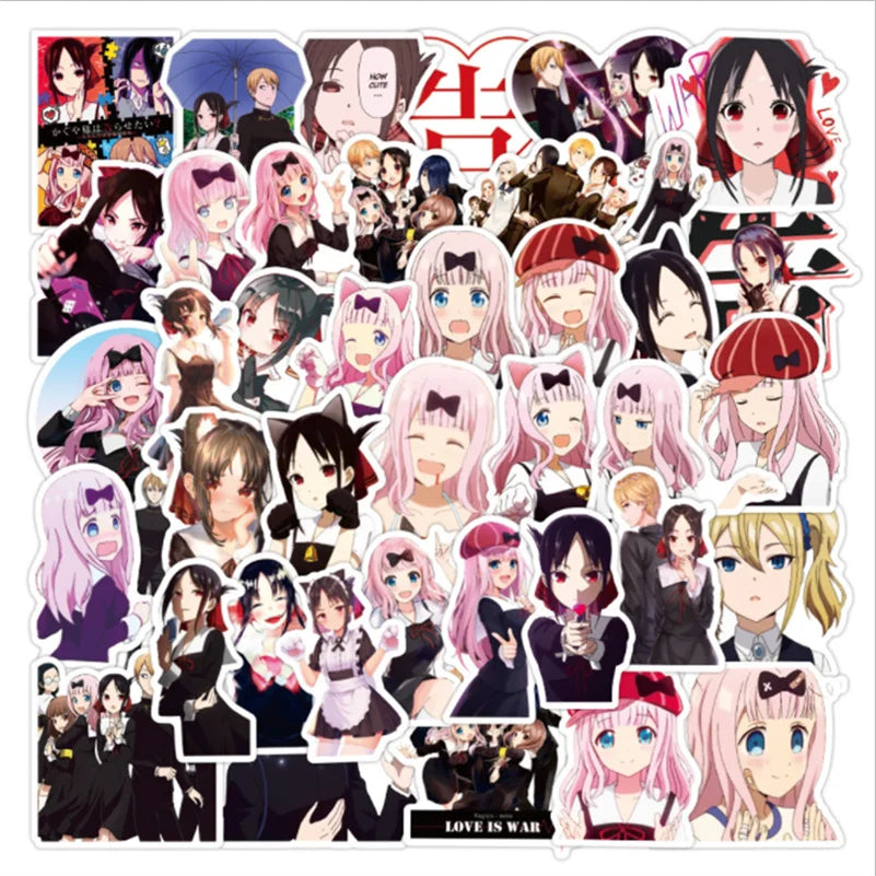 50PCS Miss Ye Graffiti Sticker Suitcase Laptop Scooter Water Cup Motorcycle Helmet Skateboard Decoration Toy