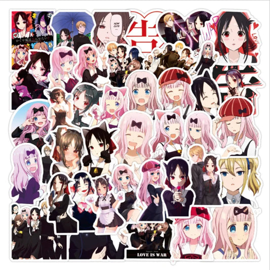 50PCS Miss Ye Graffiti Sticker Suitcase Laptop Scooter Water Cup Motorcycle Helmet Skateboard Decoration Toy