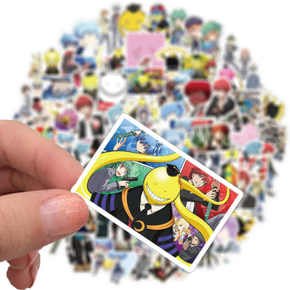 50PCS Animation Assassination Classroom Graffiti Waterproof Sticker Suitcase Notebook Mobile Phone WaterCupHelmet
