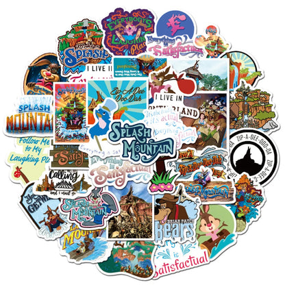50PCS   Paradise Feijianshan Graffiti Sticker Luggage Compartment GuitarCarRefrigeratorWaterproofSticker