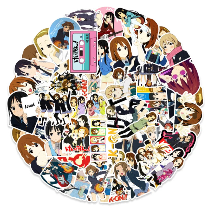 50PCS Art Illustration Popular Creative Cartoon Anime Convention Neverland Decorative Style Graffiti Stickers Personality Fashion Creative DIY Exquisite Decorative Decals For Cups, Helmets, Skateboards Popular Stickers Toys