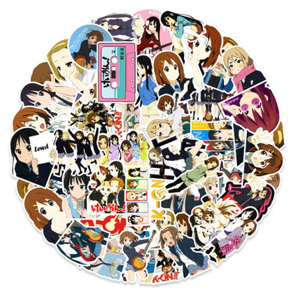50PCS Art Illustration Popular Creative Cartoon Anime Convention Neverland Decorative Style Graffiti Stickers Personality Fashion Creative DIY Exquisite Decorative Decals For Cups, Helmets, Skateboards Popular Stickers Toys