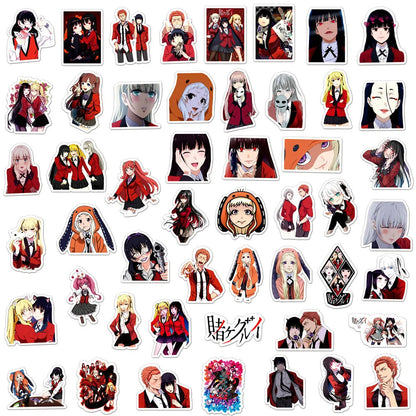 50PCS Day Man Gambling Abyss Graffiti Sticker Skateboard Luggage Waterproof Guitar Decoration Toy Wholesale