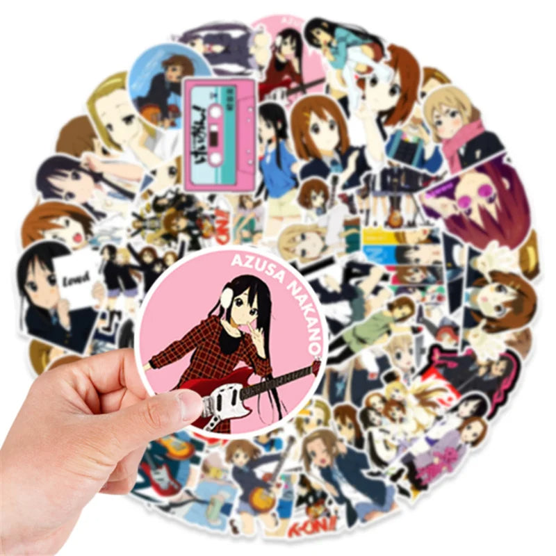50PCS Art Illustration Popular Creative Cartoon Anime Convention Neverland Decorative Style Graffiti Stickers Personality Fashion Creative DIY Exquisite Decorative Decals For Cups, Helmets, Skateboards Popular Stickers Toys