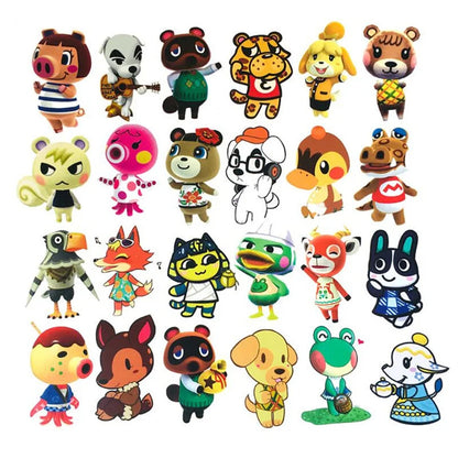 50PCS Cartoon Cute Animal Forest Stickers Motorcycle Helmet Suitcase Laptop Decoration Waterproof Graffiti
