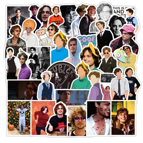 /50 PCS American TV Series Cartoon Character Graffiti Computer Luggage Skateboard Waterproof Sticker Decoration
