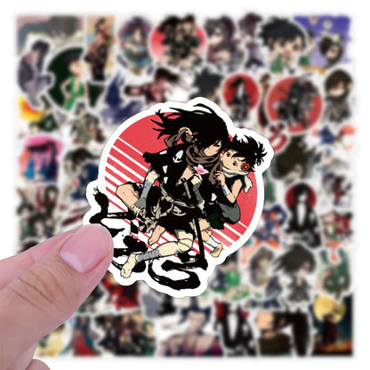 50PCS Cartoon Japanese Anime Dororo Graffiti Sticker Guitar Car Trunk Notebook Water Cup Sticker