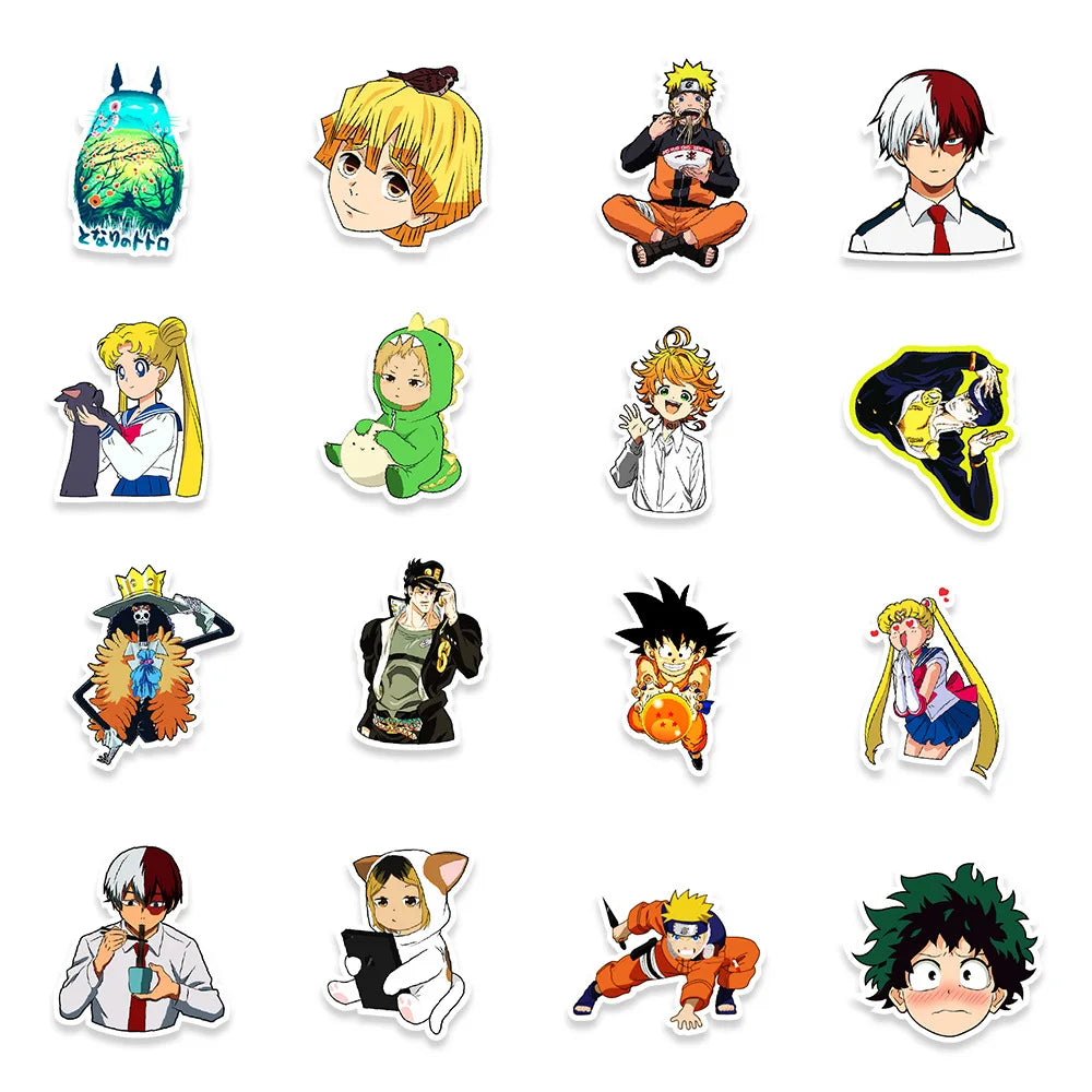 50PCS Riman Series Collection Personalized Graffiti Waterproof Sticker Refrigerator Skateboard Guitar Cool Helmet