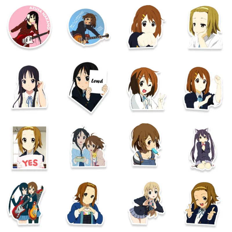 50PCS Art Illustration Popular Creative Cartoon Anime Convention Neverland Decorative Style Graffiti Stickers Personality Fashion Creative DIY Exquisite Decorative Decals For Cups, Helmets, Skateboards Popular Stickers Toys
