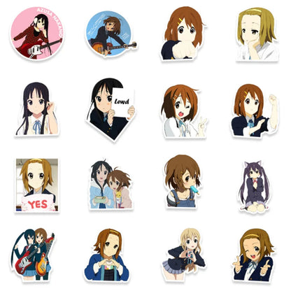 50PCS Art Illustration Popular Creative Cartoon Anime Convention Neverland Decorative Style Graffiti Stickers Personality Fashion Creative DIY Exquisite Decorative Decals For Cups, Helmets, Skateboards Popular Stickers Toys