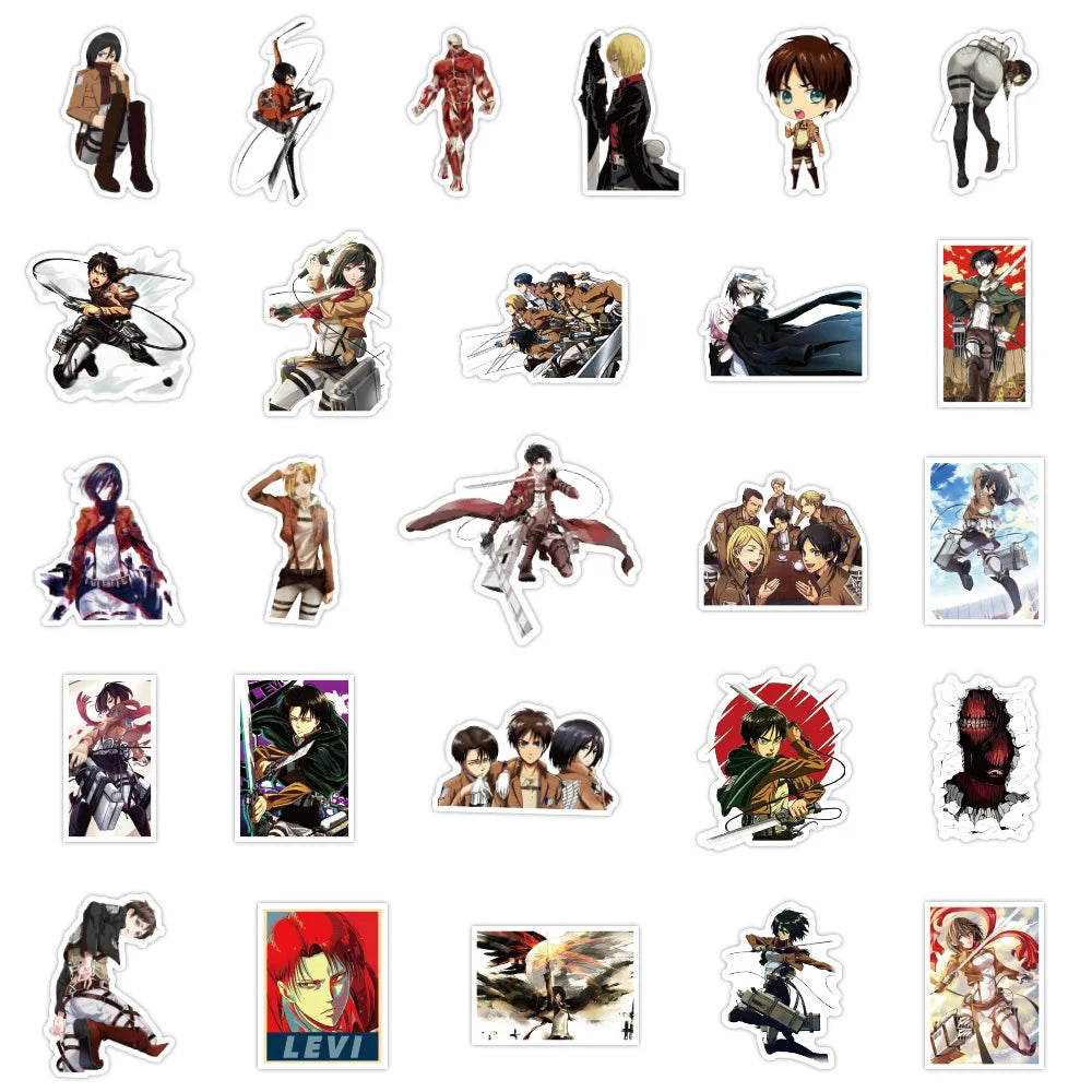 50PCS Zhang New Attack Giant Cartoon Graffiti Stickers Mobile Phone Skateboard Luggage Stickers Custom
