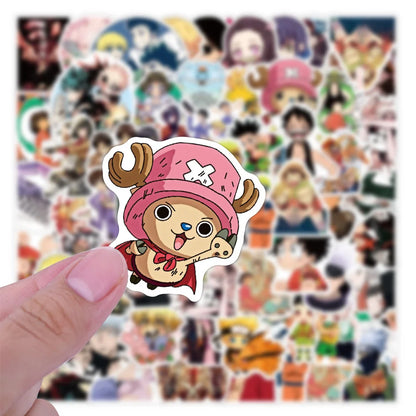 50PCS Japanese Man Mix Combination Graffiti Sticker Cartoon Mug Car Trunk Notebook Scooter Sticker
