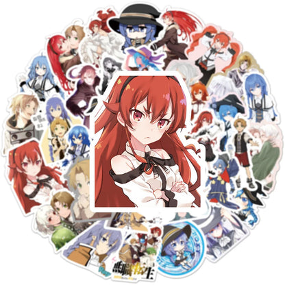 50PCS/Anime Reincarnated Graffiti Laptop Guitar Motorcycle Luggage Skateboard Bike Waterproof Sticker
