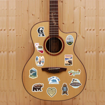 50PCS         CaliforniaGraffiti Stickers Can Decorate Luggage Water Cup Waterproof DIY New Product