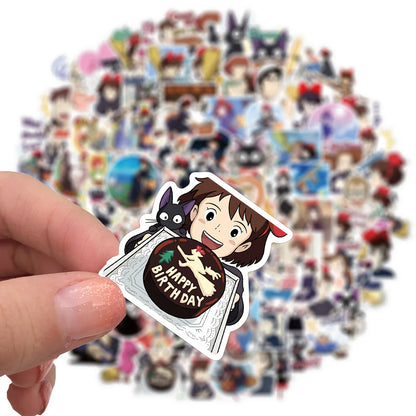 50PCS Riman Witch House Emergency Suitcase Notebook Mobile Phone Skateboard Children's Graffiti WaterproofSticker