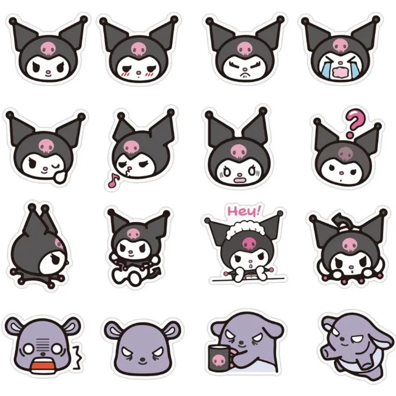 50PCS Cool Lome Anime Cute Girl Cartoon Graffiti Laptop Skateboard Guitar Car Waterproof Sticker