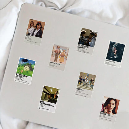 50PCS Poster Type Classic Movie Sticker Suitcase Motorcycle Trolley Case Laptop Waterproof Sticker