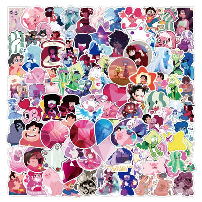50PCS Universe Boy Animation Graffiti Waterproof Sticker Suitcase Car Guitar RefrigeratorSkateboardWaterCupHelmet