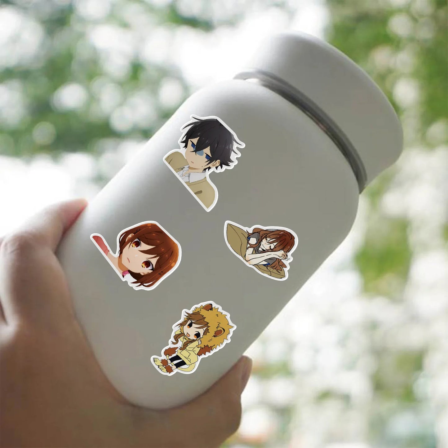 50PCS Anime Hori and Miyamura Graffiti Stickers Decorative Luggage Motorcycle Laptop Waterproof Stickers