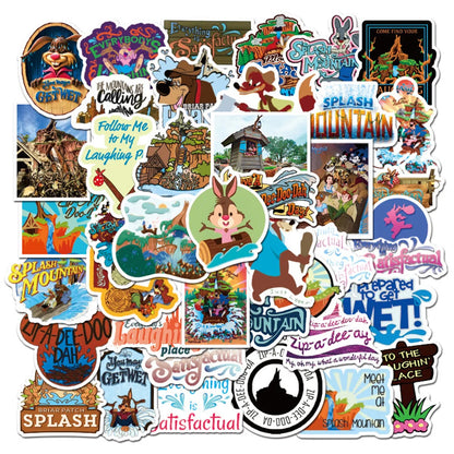 50PCS   Paradise Feijianshan Graffiti Sticker Luggage Compartment GuitarCarRefrigeratorWaterproofSticker