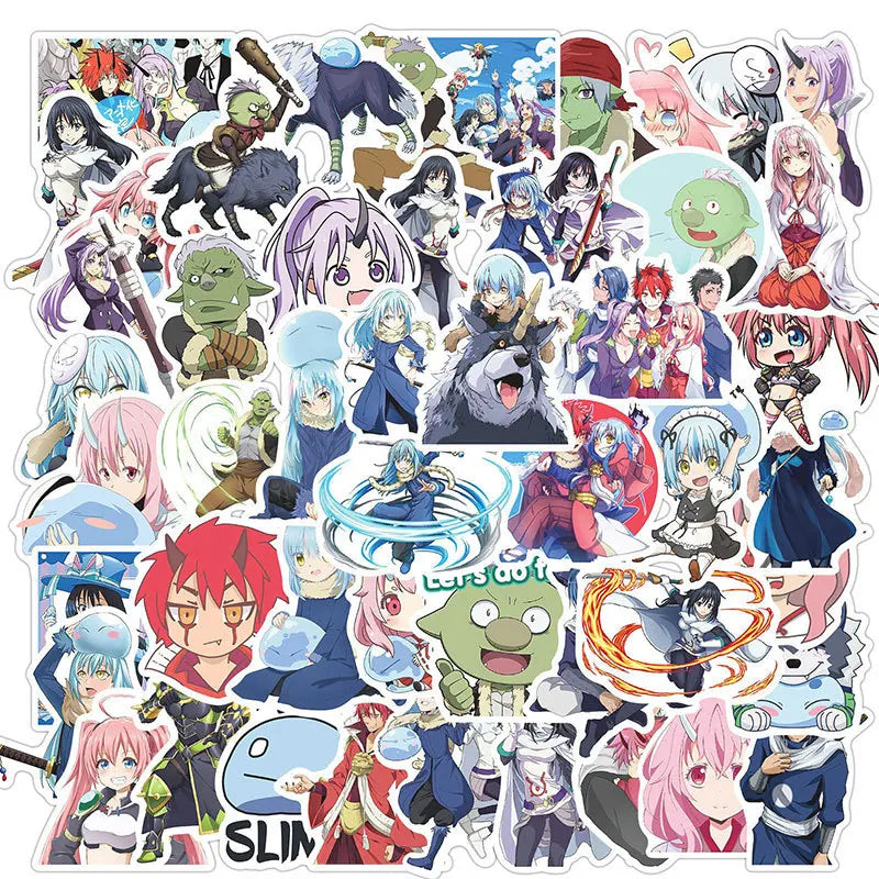 50PCS    AboutMyReincarnation Into Shrem Graffiti Waterproof Sticker Suitcase Notebook Refrigerator Stationery Box