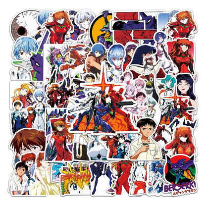 50PCS Riman New Century Gospel Soldier Graffiti Waterproof Sticker Suitcase Notebook HelmetRefrigeratorSkateboard