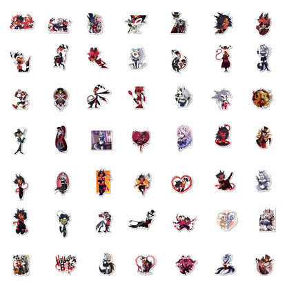 50PCS Animation Extreme Evil Boss Graffiti Waterproof Sticker Suitcase Notebook Refrigerator Skateboard Water Cup