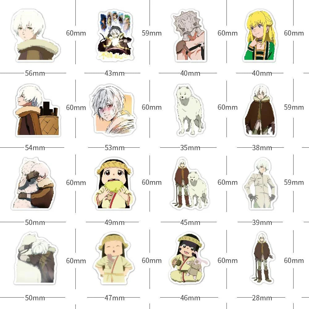 50PCS Japanese Anime Immortal You Cartoon Graffiti Stickers Car Trunk Water Cup Waterproof Stickers