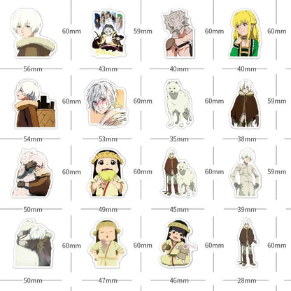 50PCS Japanese Anime Immortal You Cartoon Graffiti Stickers Car Trunk Water Cup Waterproof Stickers